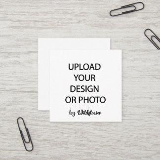 2.5" x 2.5" Office Business Card