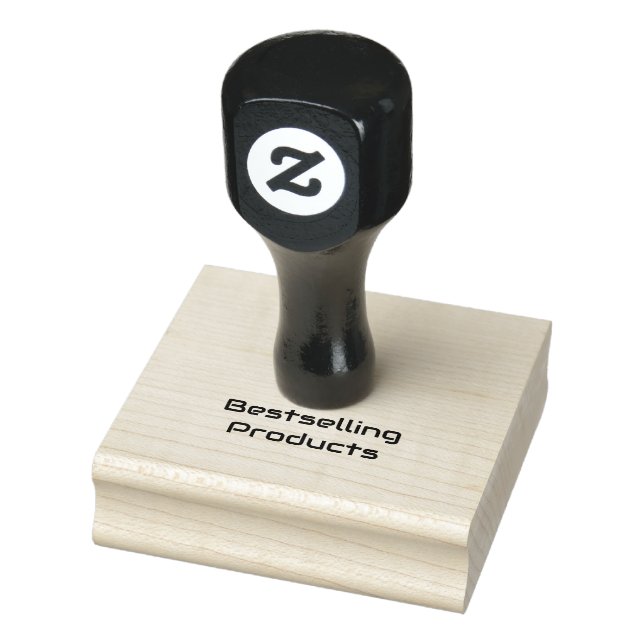 2.5" x 2.5" Rubber Stamp (Stamp)