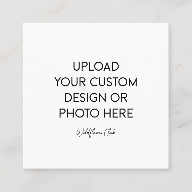 2.5" x 2.5" Square Card (Front)