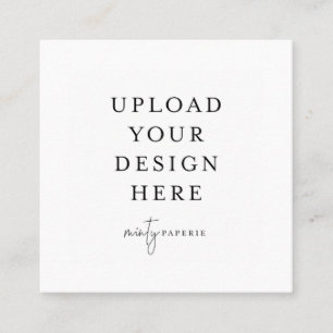 2.5" x 2.5" Square Card