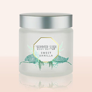 2.5 x 3.8 Inches Lush Body Butter Labels