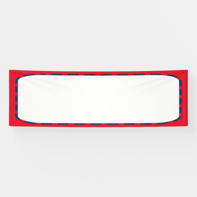 2.5' x 8' Banner DIY Template Add TEXT PHOTO IMAGE (Horizontal)