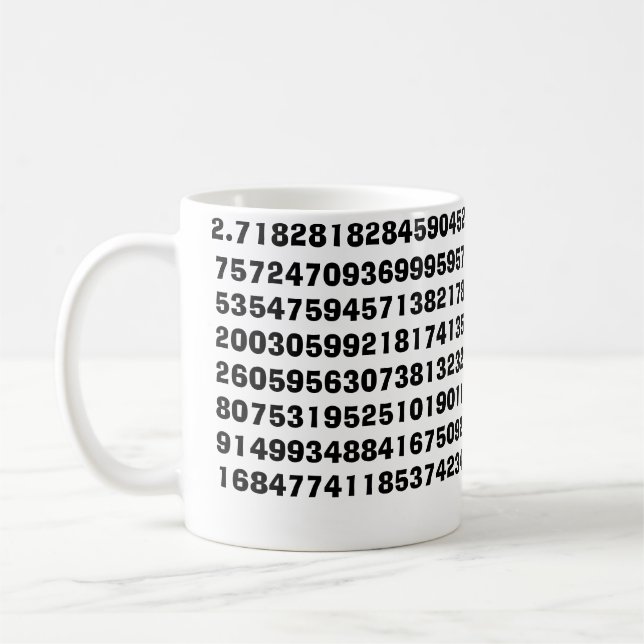 2.7182818284590... Mug (Left)