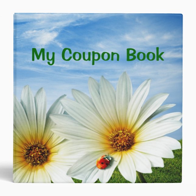 2.8" Coupon Book Binder (Front)