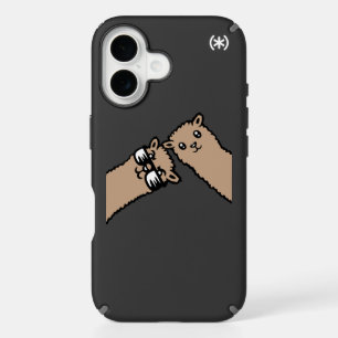 2 Alpacas Llama Friends Wearing Sunglasses Cool iPhone 16 Case