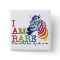 2" Badge - Ehlers-Danlos Syndrome Button