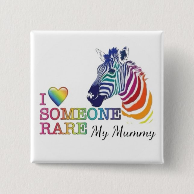 2" Badge - MUMMY  Button (Front)