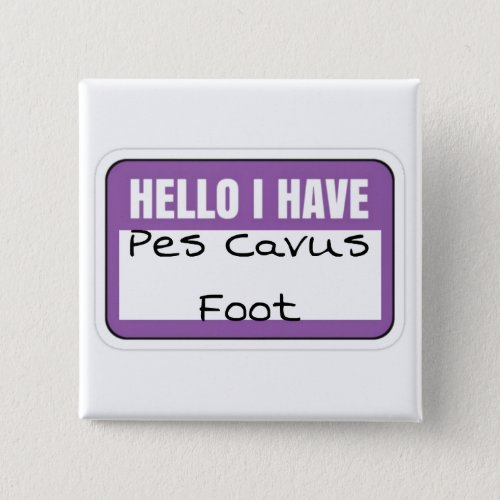 2 Badge _ pes cavus foot Button