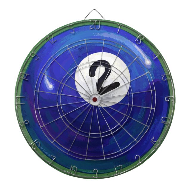 2 Ball Dart Board (Front)