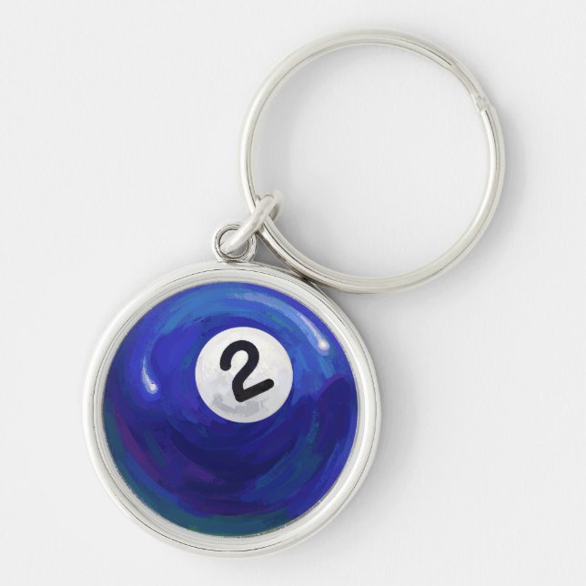 2 Ball Keychain (Front)