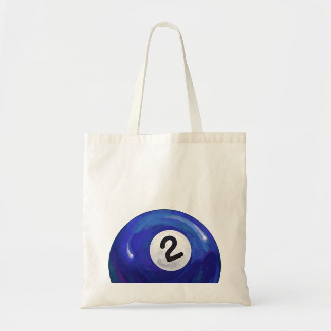 2 Ball Tote Bag (Front)