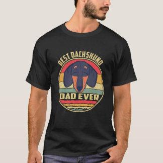 2 Best Dachshund Dad Ever T-Shirt