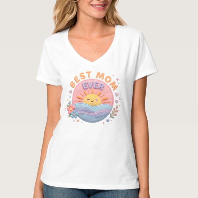 #2 Best Mom Ever  T-Shirt (Front)