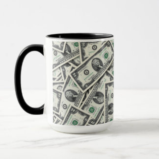 $2 Bill Money Pattern Mug