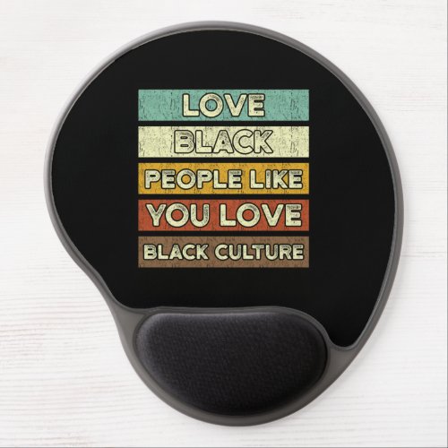 2 Black History Month Support Gift Manuel Gel Mouse Pad