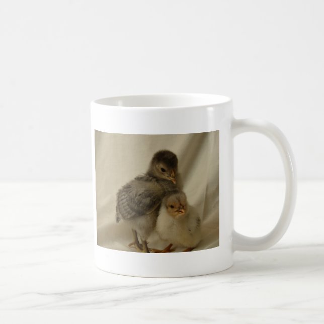 2 Blue/Gray Chicks Coffee Mug (Right)