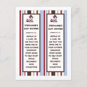 2 Book Marks Nojo Fire Engine Invitation Postcard
