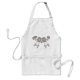2 Brides Adult Apron