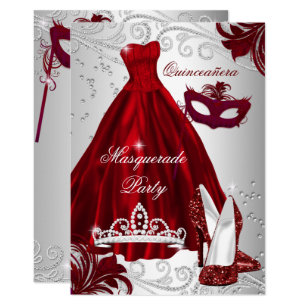 Masquerade Quinceanera Invitations Zazzle