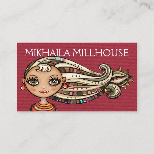 2 Business Card Version - Society Diva (Front)