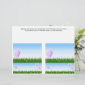 2 Butterfly Birthday Custom Candy Bar Wrappers (Standing Front)