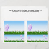 2 Butterfly Birthday Custom Candy Bar Wrappers (Front/Back)