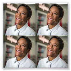 2 by 2 Photo Print Passport Size 4 Set