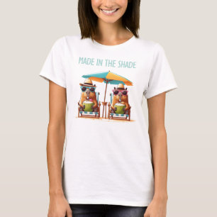 2 Capybaras with Pina Coladas Made in the Shade T-Shirt