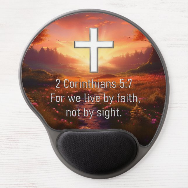 2 Corinthian 5:7 Gel Mouse Pad (Front)