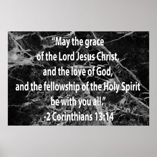 2 Corinthians 1314 Poster