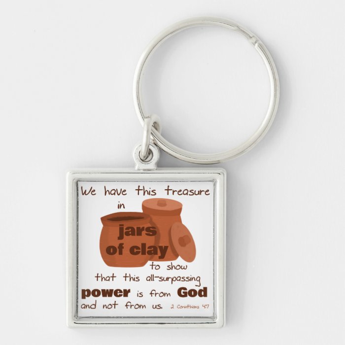 2 Corinthians 47 Keychain (Jars of Clay)