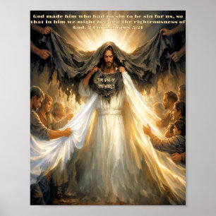 2 Corinthians 5:12 Great Exchange Poster