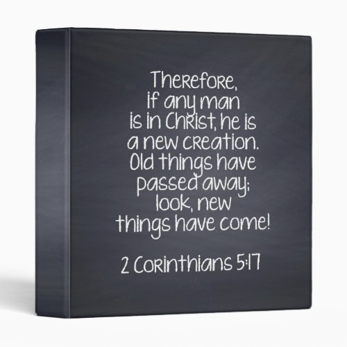 2 Corinthians 517 Bible Verse Binder