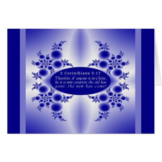 2 Corinthians 5:17 Cards (Front Horizontal)
