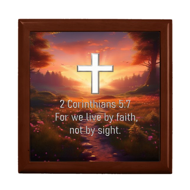 2 Corinthians 5:7 Gift Box (Front)