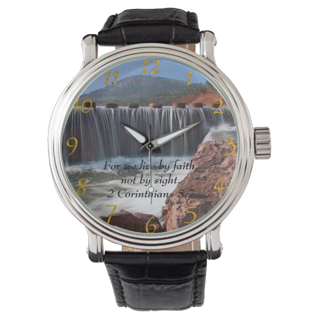 2 Corinthians 5:7 Stepping Stones  Watch (Front)