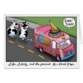 2 Cows and a Chicken Ice Cream Truck (Front Horizontal)