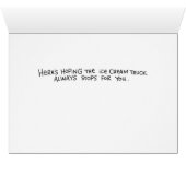 2 Cows and a Chicken Ice Cream Truck Cards (Inside Horizontal (Bottom))