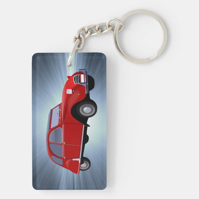 2 CV KEYCHAIN (Back)