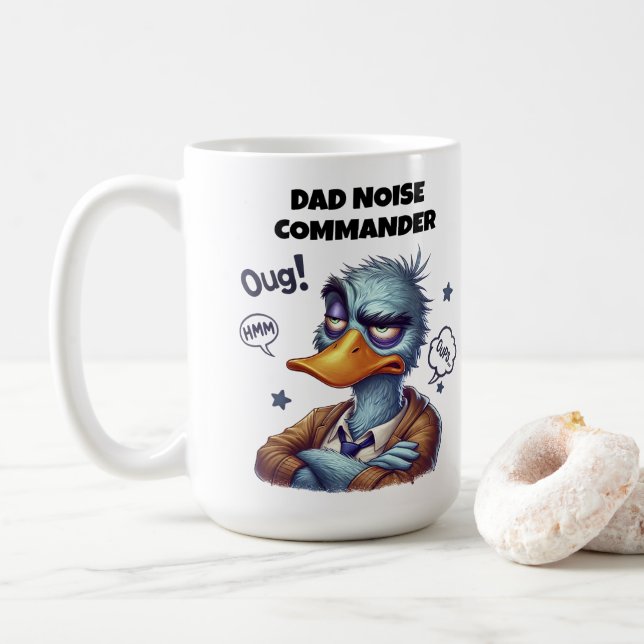#2 Dad Coffee Mug (With Donut)