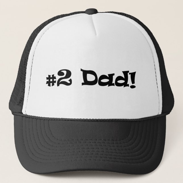 #2 Dad! Trucker Hat (Front)