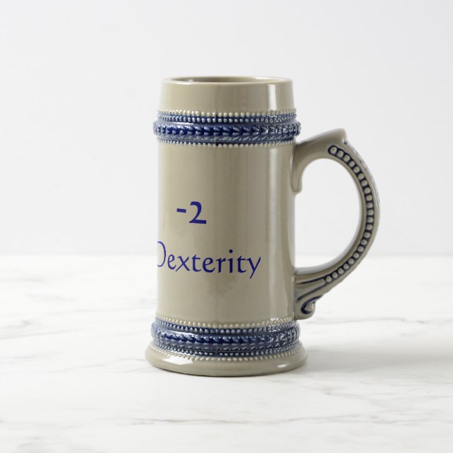 -2 , Dexterity Beer Stein (Right)