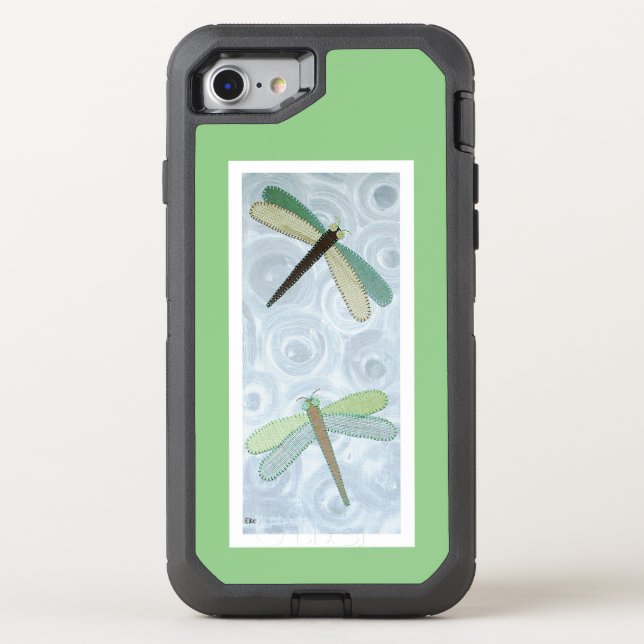 2 Dragonflies #1 Otterbox iPhone Case (Back)