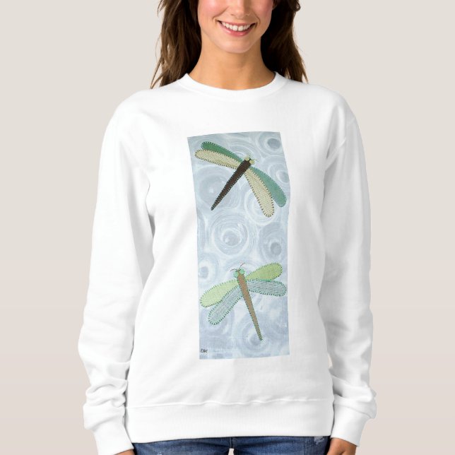 2 Dragonflies #1 Sweatshirt (Front)