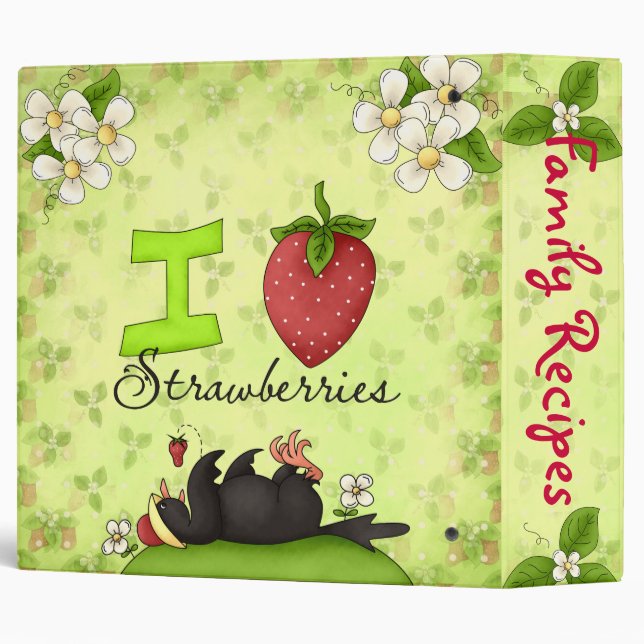 2" Family Recipe Binder (Back/Spine)