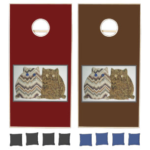 2 Fat Cats #1 Cornhole Set