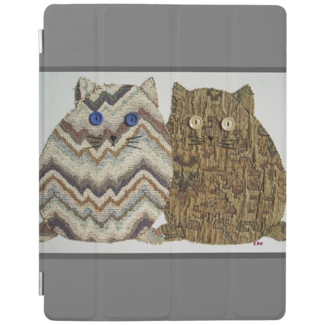 2 Fat Cats #1 iPad Smart Cover (Front)