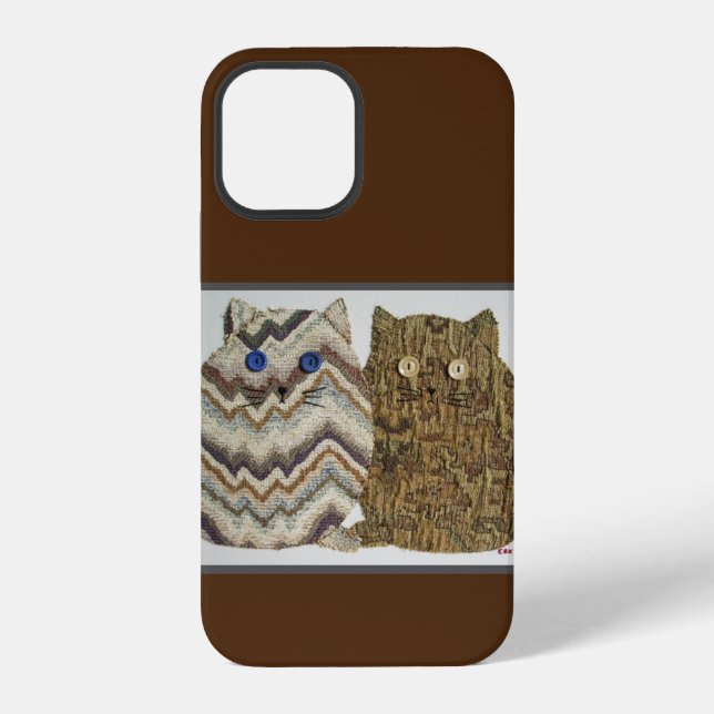 2 Fat Cats #1 Iphone Case (Back)