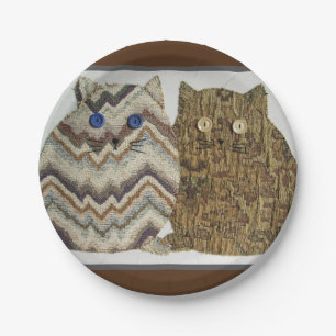 2 Fat Cats #1 Paper Plates