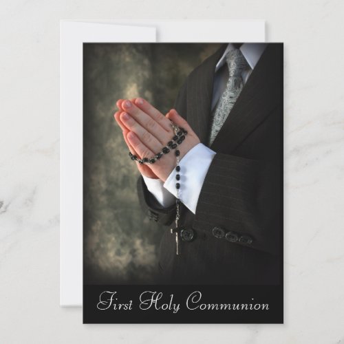 2, First Holy Communion Personalized Announcements